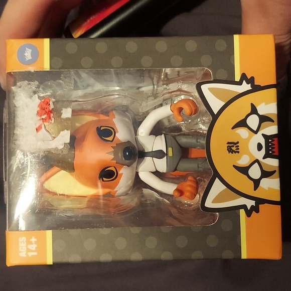 Aggretsuko vinyl fox figure. Ookami! New in box! - Picture 1 of 2
